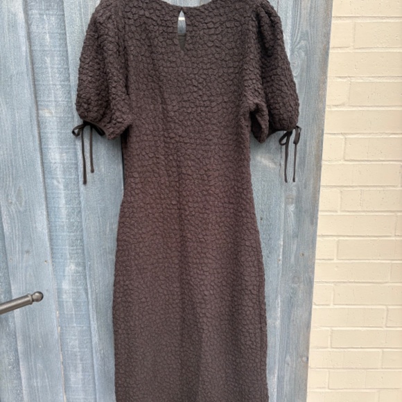 ANTHROPOLOGIE- NWT BLACK ENGLISH FACTORY DRESS- SIZE MEDIUM - Picture 10 of 10
